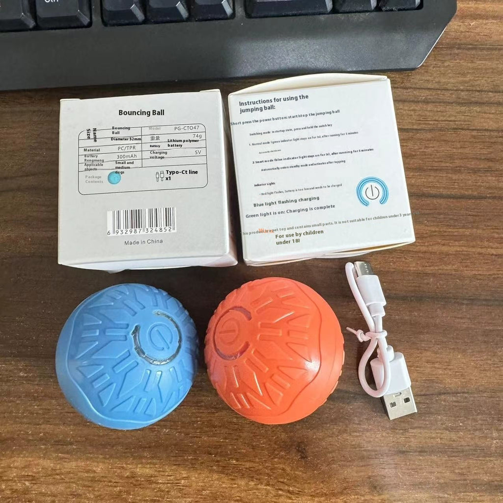 Interactive Rechargeable Motion Ball for Dogs