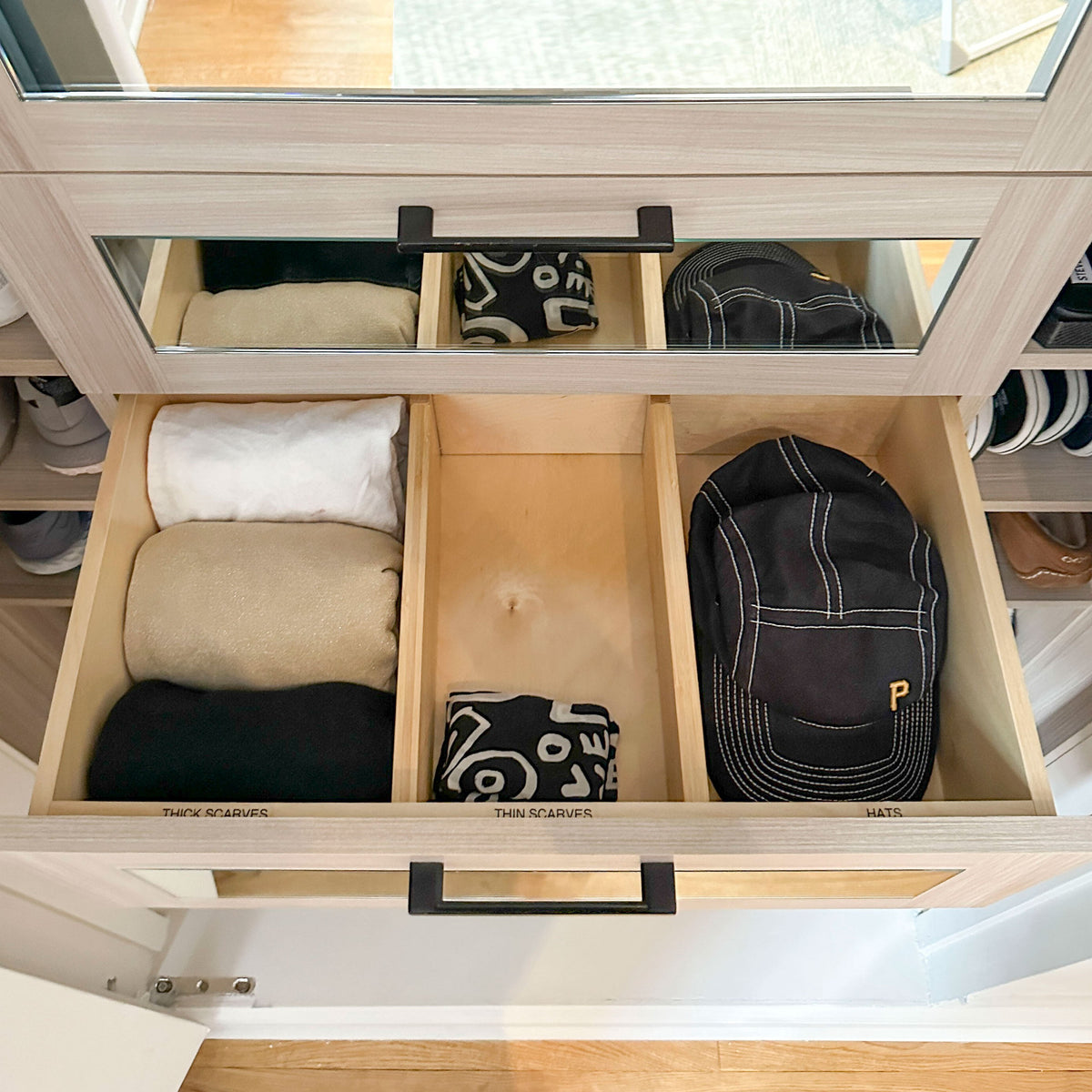 Expandable Bamboo Drawer Dividers