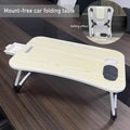 Foldable Laptop Bed Table with Wireless Charging