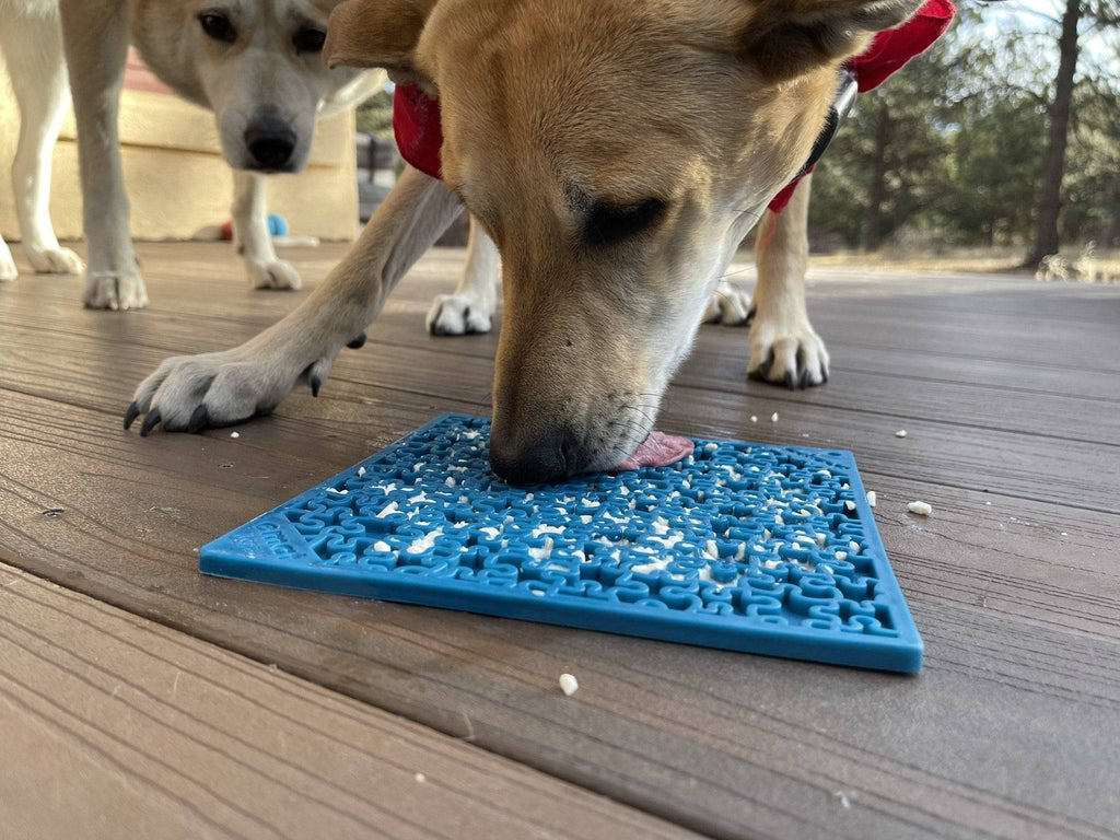 Jigsaw Enrichment Lick Mat for Dogs & Cats