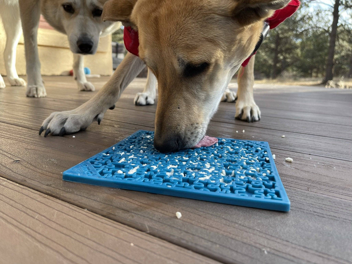 Jigsaw Enrichment Lick Mat for Dogs & Cats